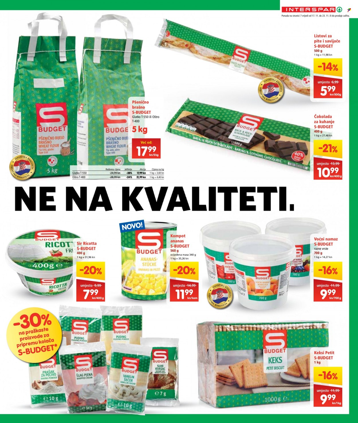 INTERSPAR katalog - 17.11.2021. - 23.11.2021. Stranica 7