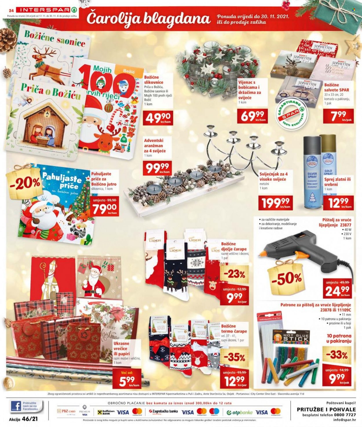 INTERSPAR katalog - 17.11.2021. - 23.11.2021. Stranica 24