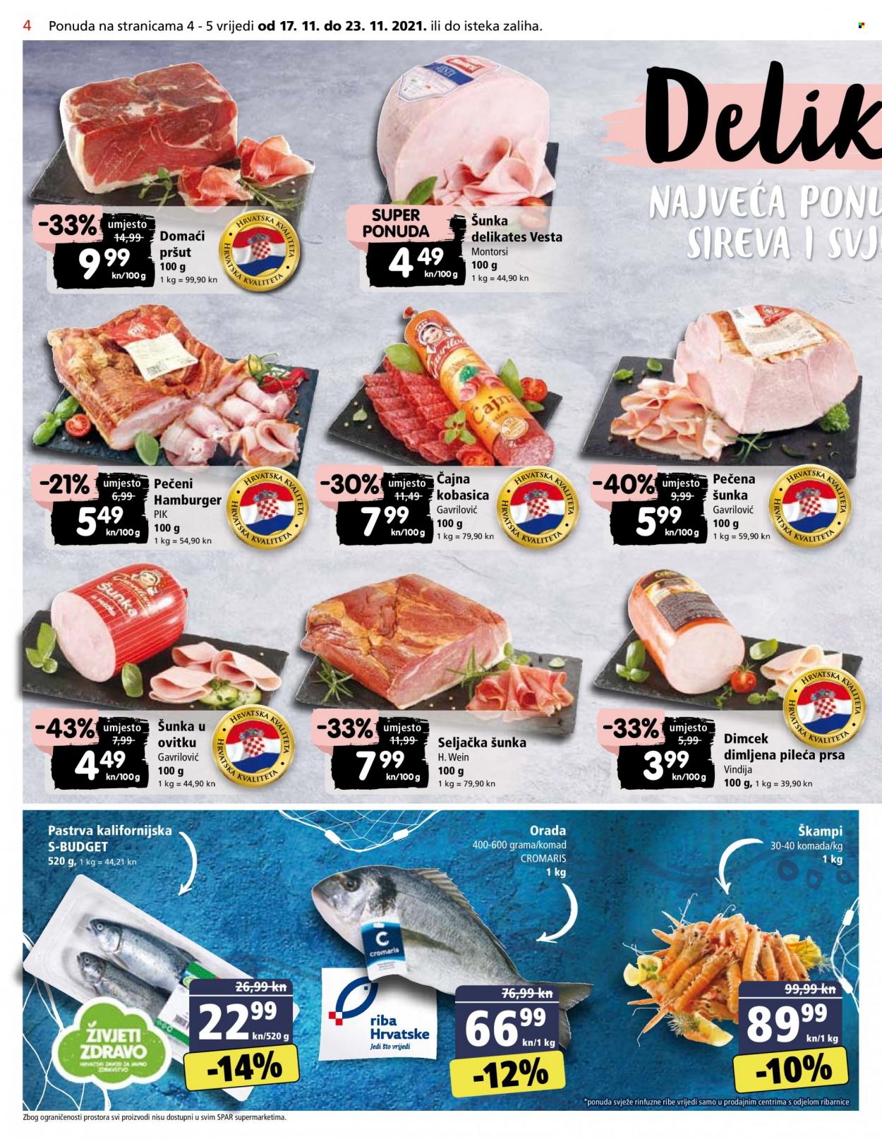 SPAR katalog - 17.11.2021. - 23.11.2021. Stranica 4