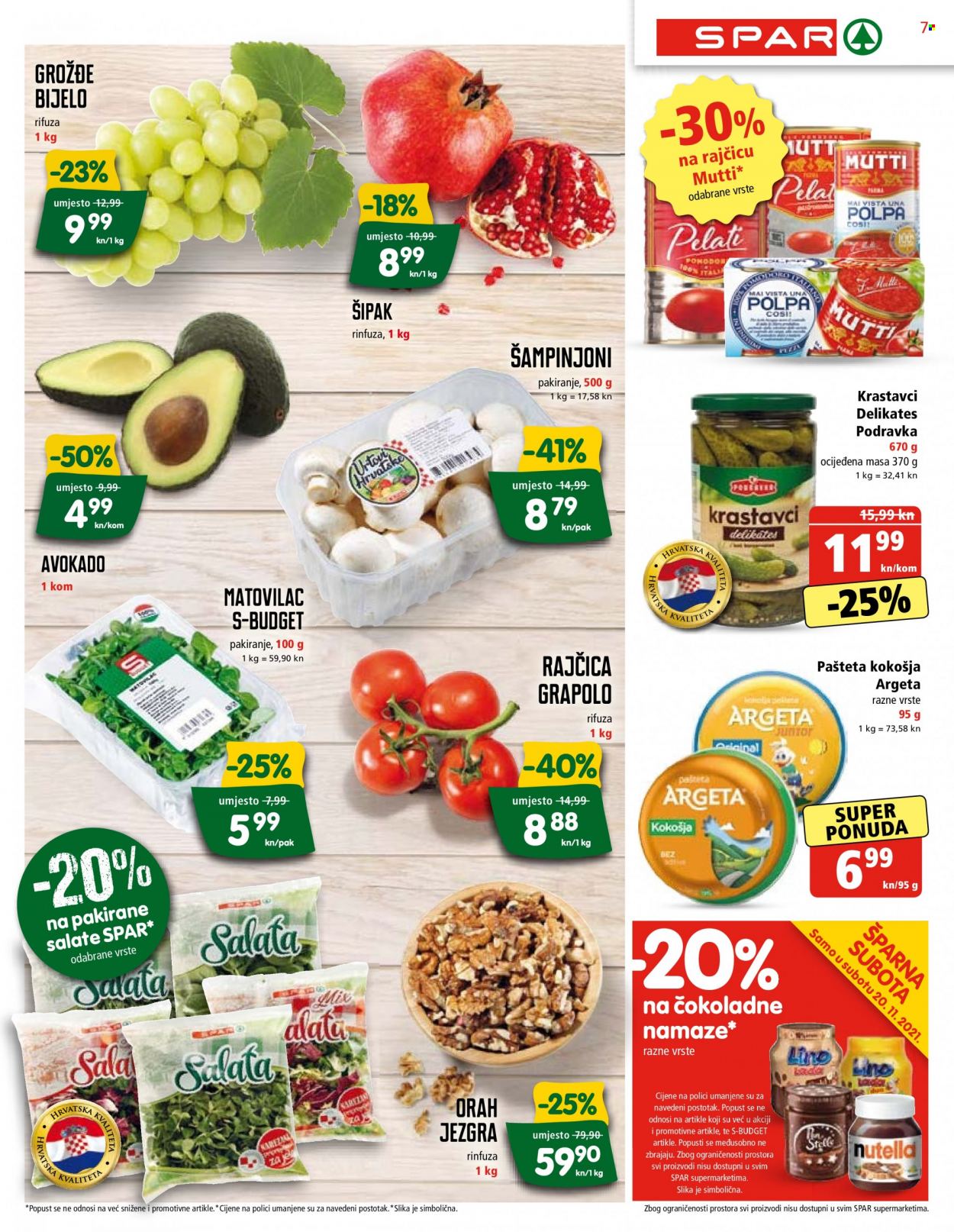 SPAR katalog - 17.11.2021. - 23.11.2021. Stranica 7