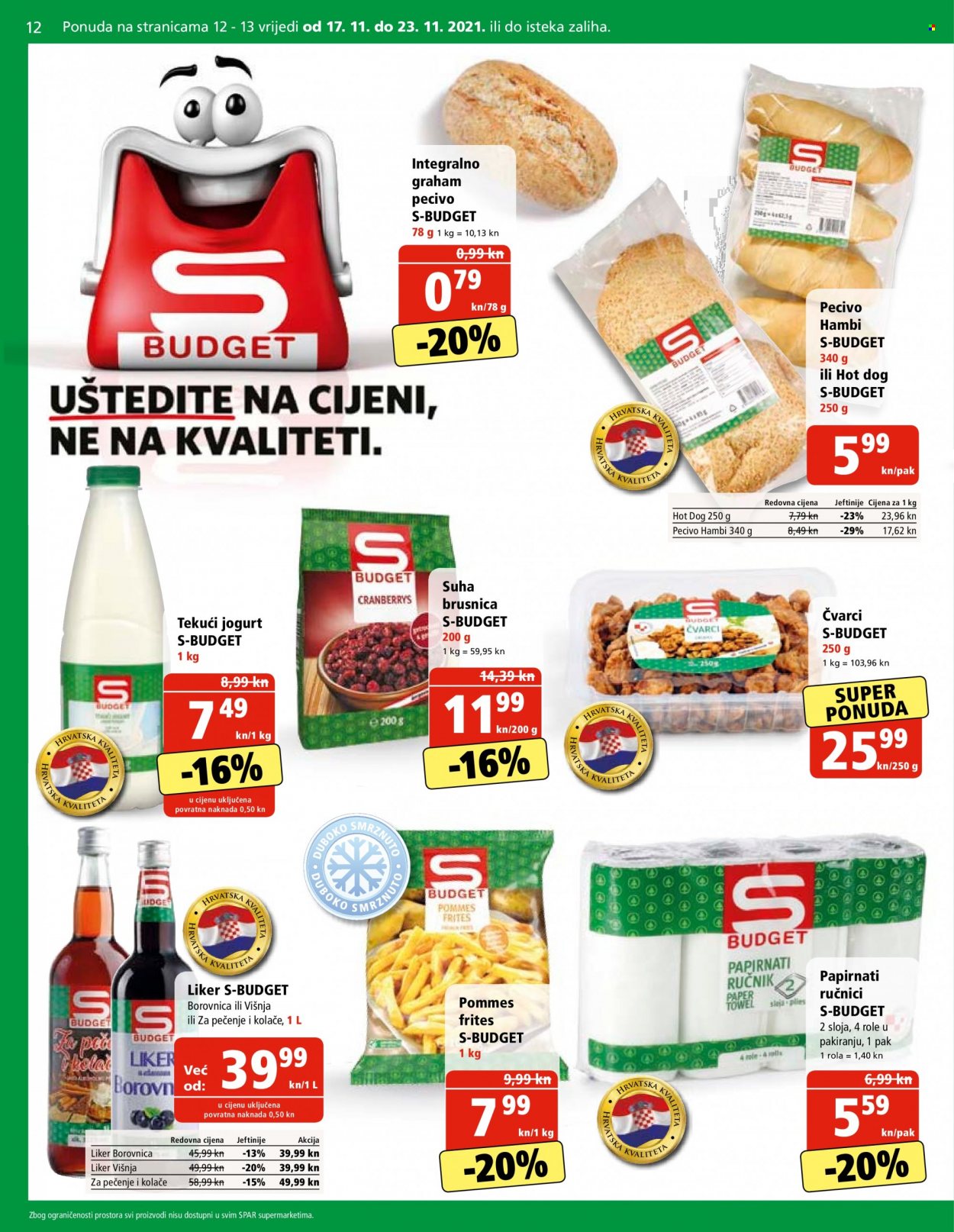 SPAR katalog - 17.11.2021. - 23.11.2021. Stranica 12