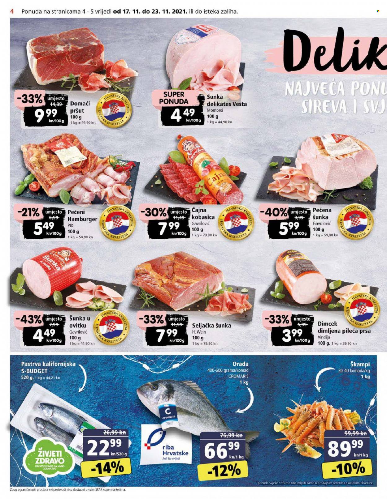 SPAR katalog - 17.11.2021. - 23.11.2021. Stranica 4