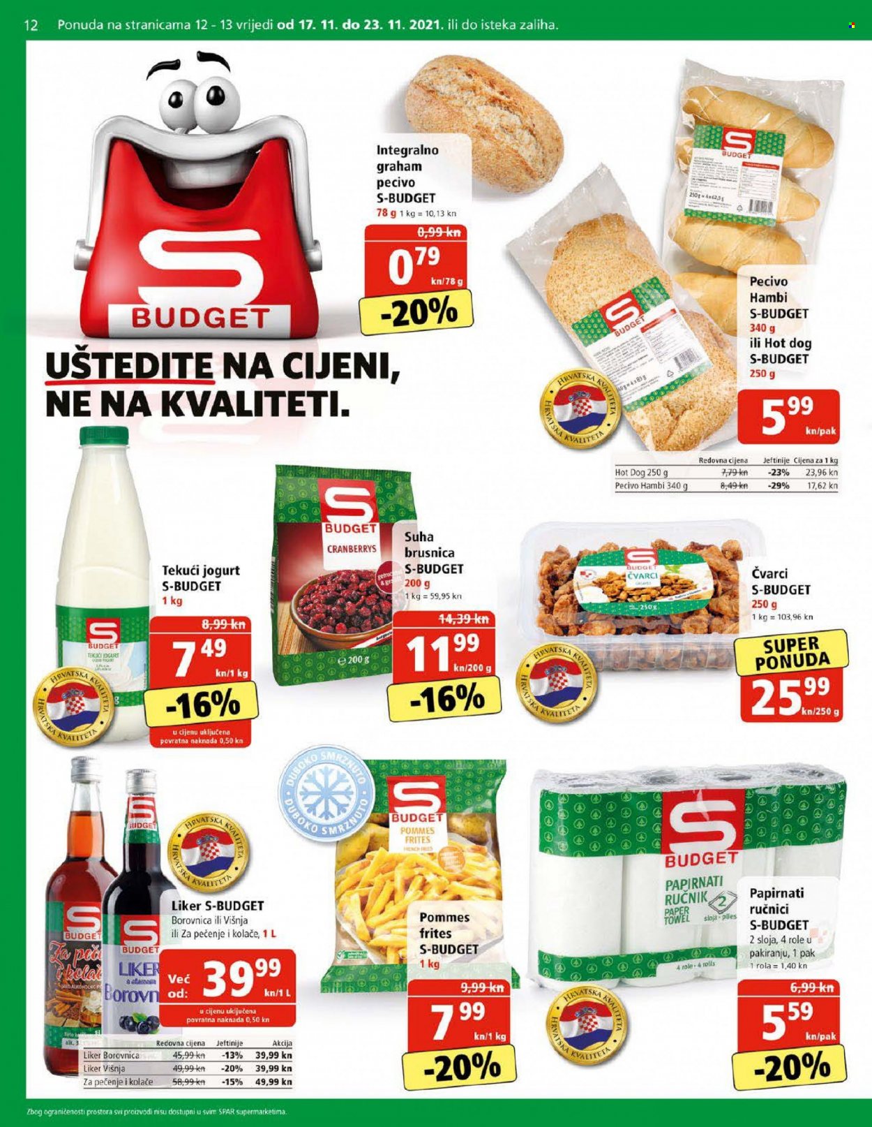 SPAR katalog - 17.11.2021. - 23.11.2021. Stranica 12