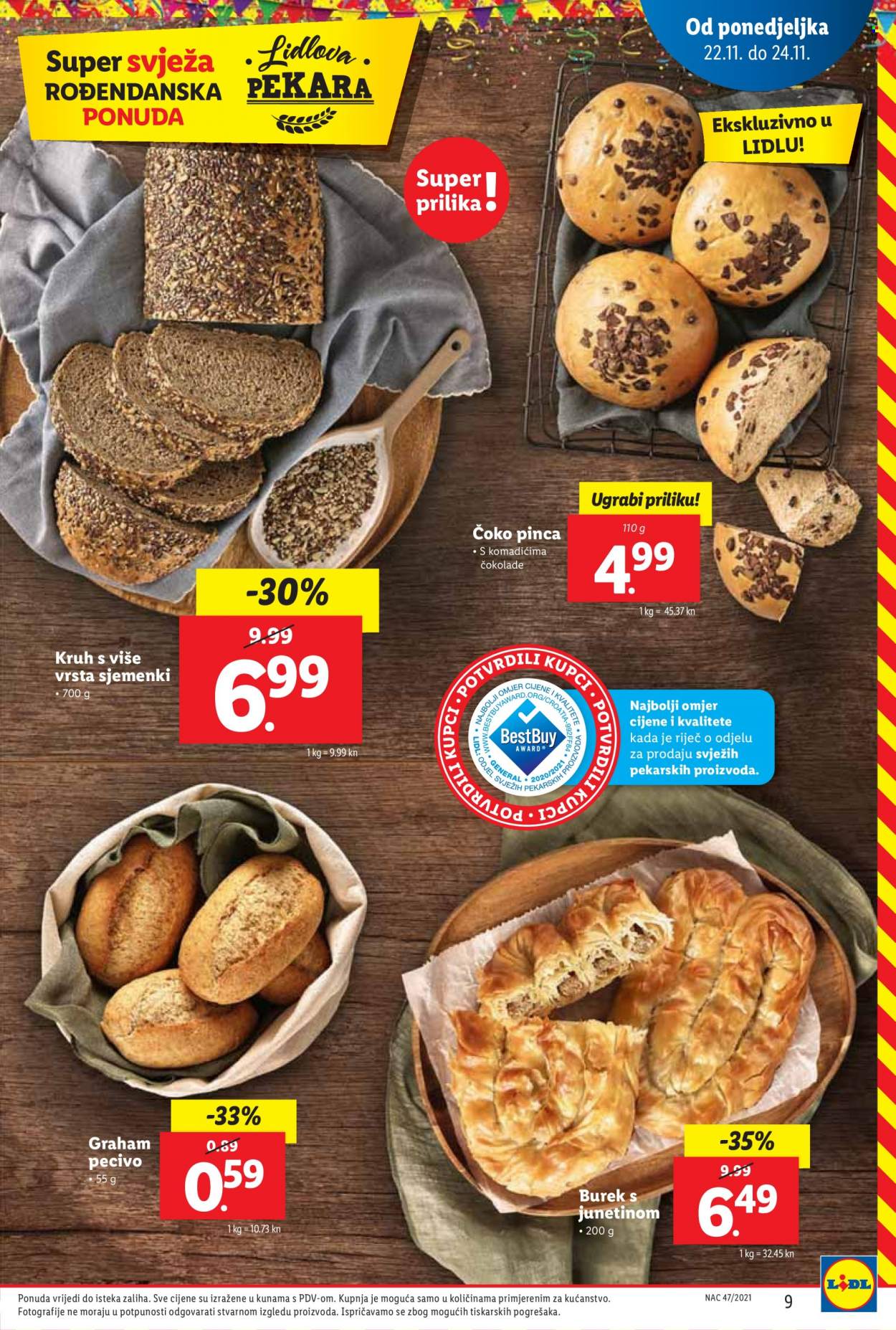 Lidl katalog - 22.11.2021. - 28.11.2021. Stranica 11