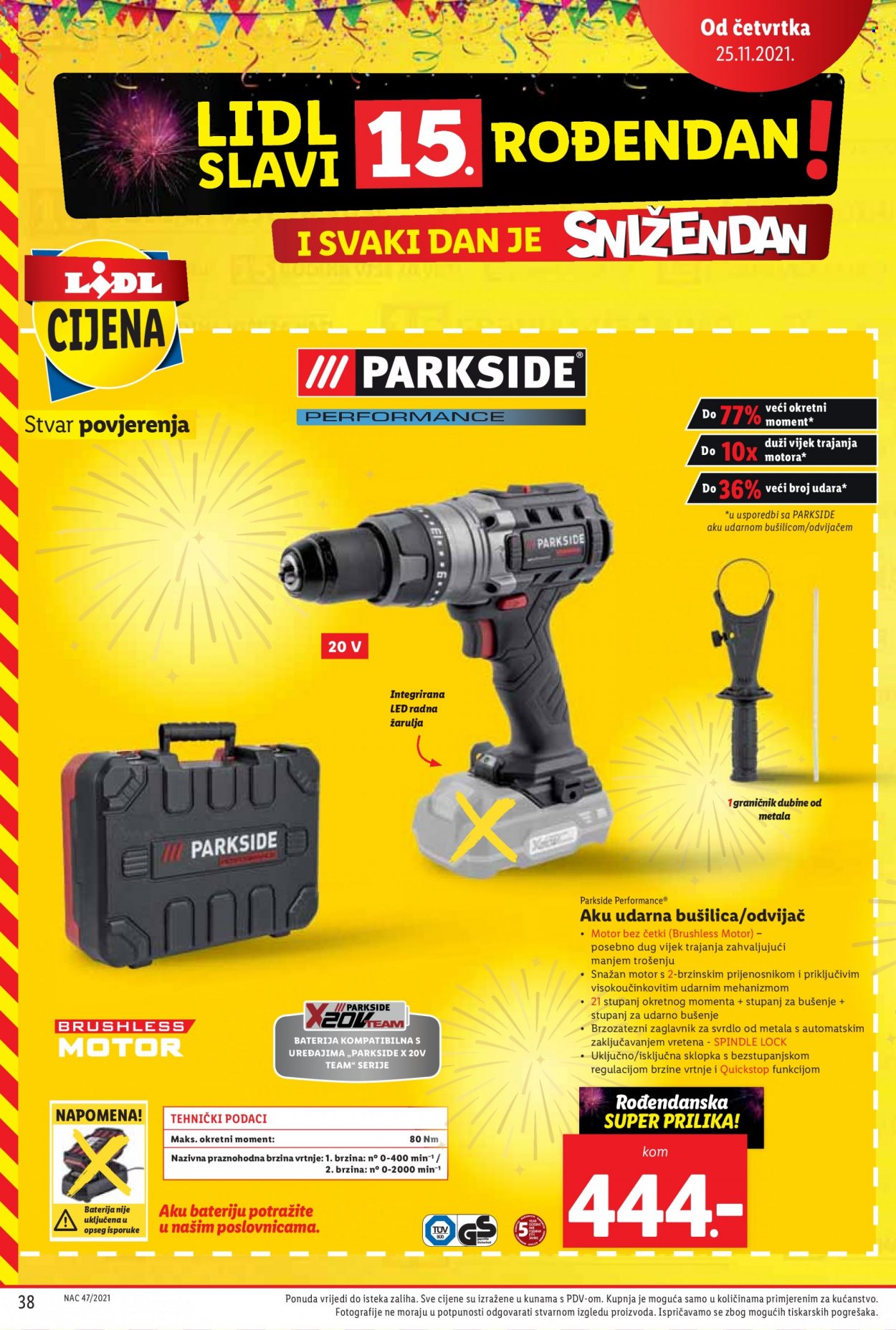 Lidl katalog - 22.11.2021. - 28.11.2021. Stranica 40