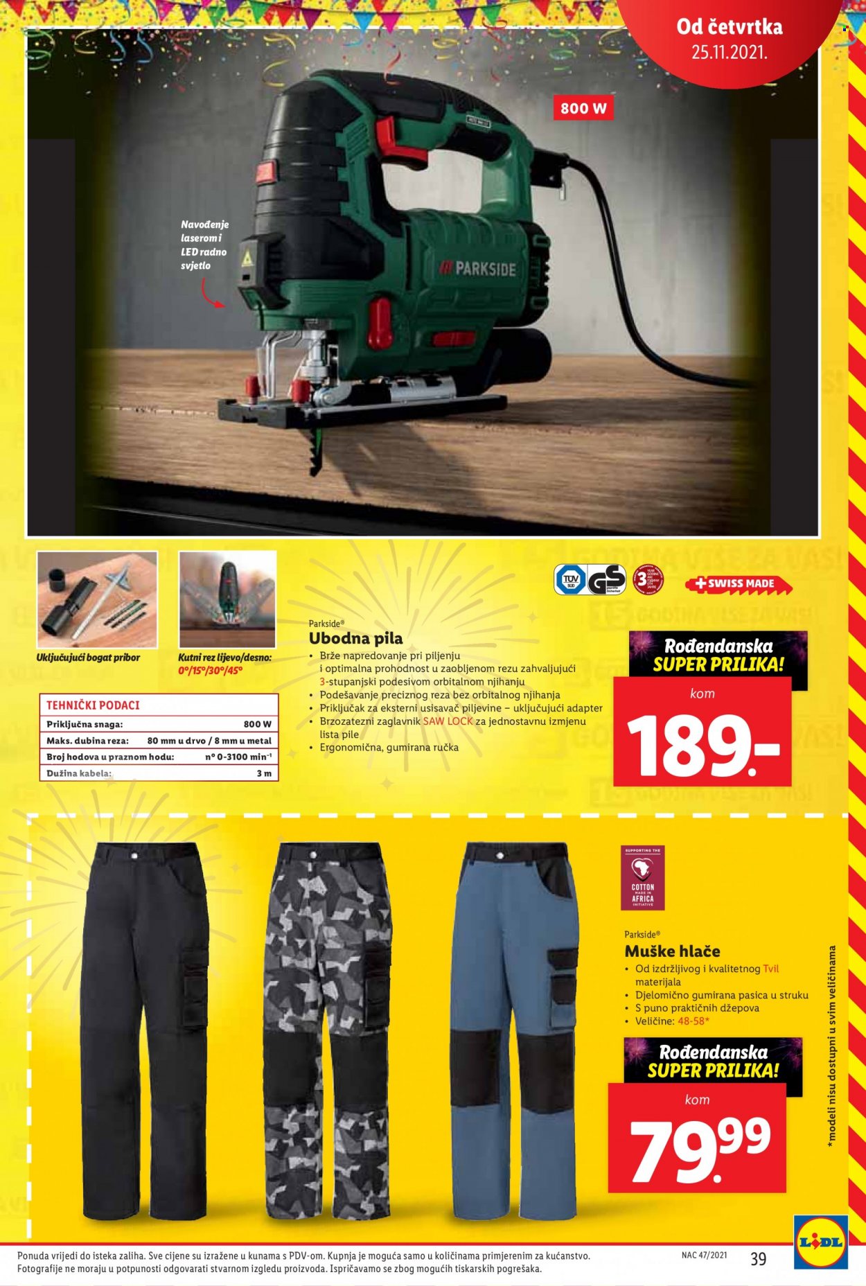 Lidl katalog - 22.11.2021. - 28.11.2021. Stranica 41