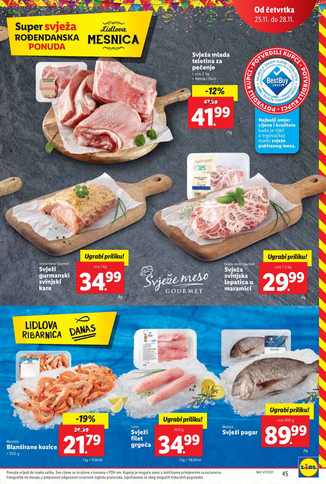 Lidl katalog - 22.11.2021. - 28.11.2021. Stranica 47