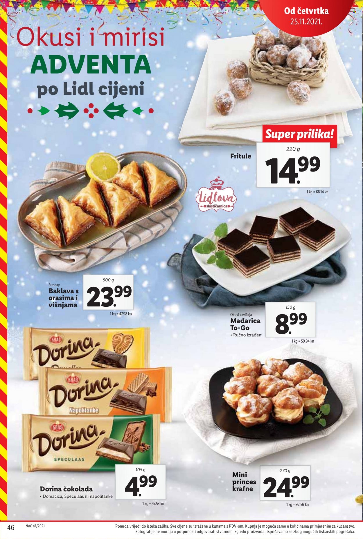 Lidl katalog - 22.11.2021. - 28.11.2021. Stranica 48