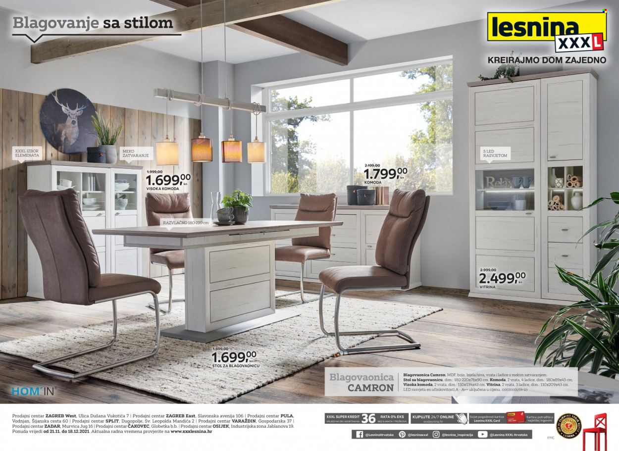 Lesnina katalog - 21.11.2021. - 18.12.2021. Stranica 1
