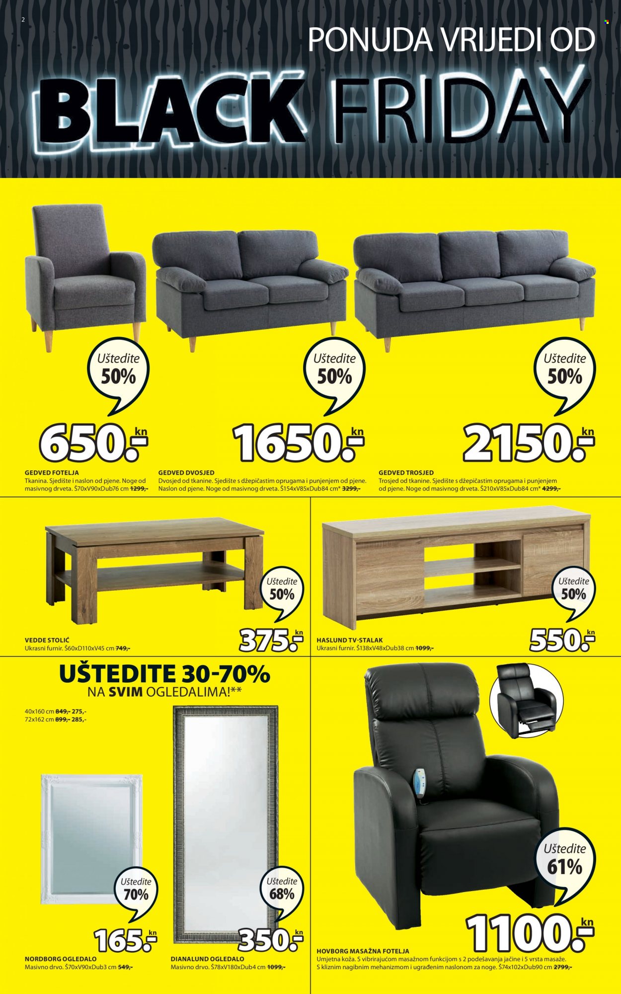 JYSK katalog - 25.11.2021. - 28.11.2021. Stranica 2