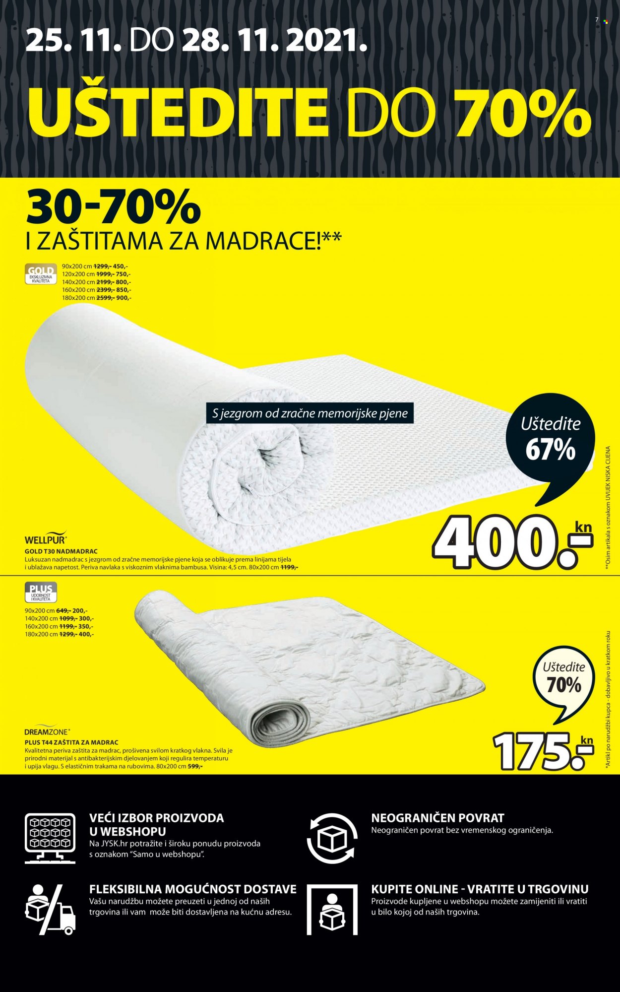 JYSK katalog - 25.11.2021. - 28.11.2021. Stranica 7