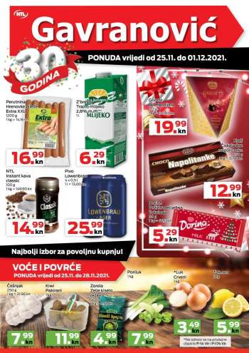 Gavranović katalog - 25.11.2021. - 01.12.2021.