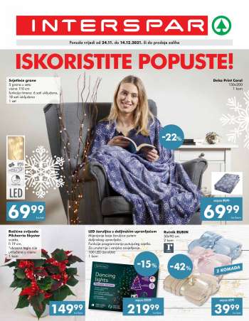 INTERSPAR katalog - 24.11.2021. - 14.12.2021.