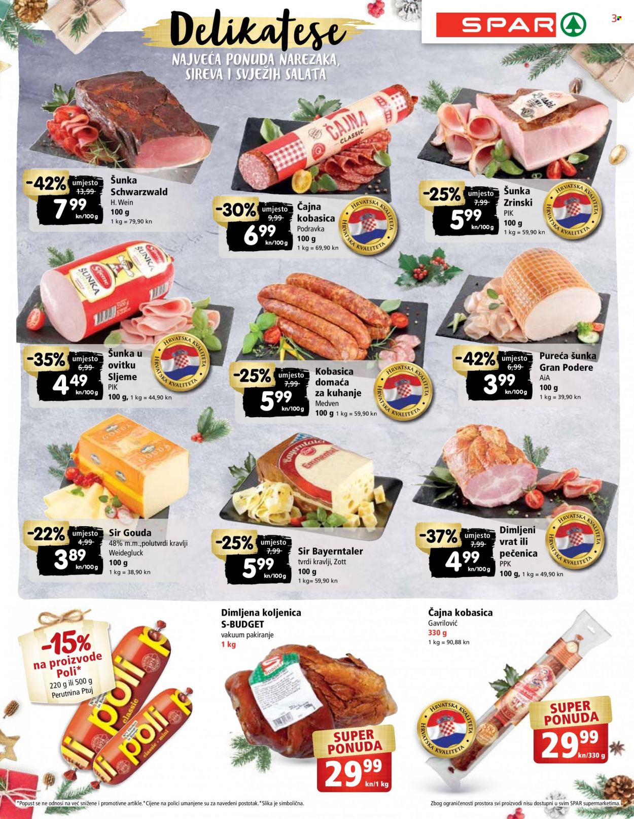 SPAR katalog - 24.11.2021. - 30.11.2021. Stranica 3
