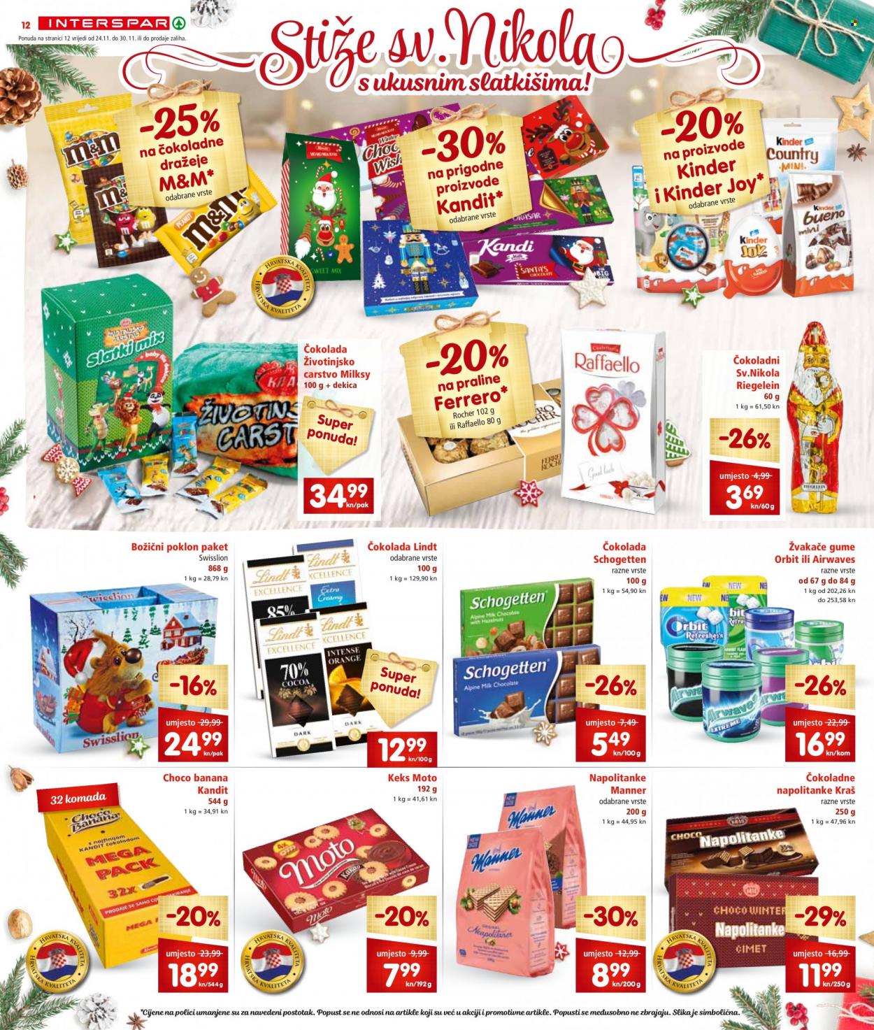 INTERSPAR katalog - 24.11.2021. - 30.11.2021. Stranica 12