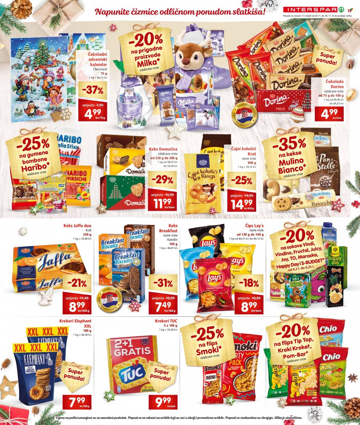 INTERSPAR katalog - 24.11.2021. - 30.11.2021. Stranica 13