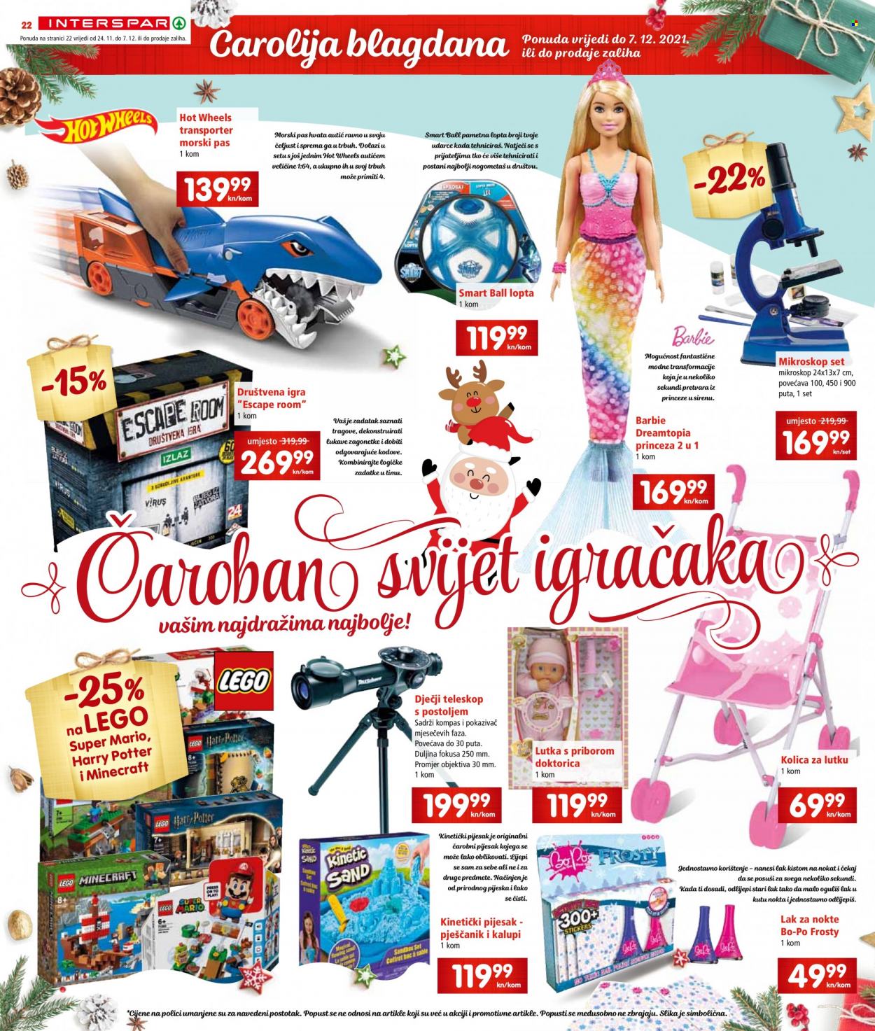 INTERSPAR katalog - 24.11.2021. - 30.11.2021. Stranica 22