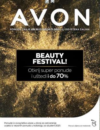 Avon katalog - 22.11.2021. - 30.11.2021.