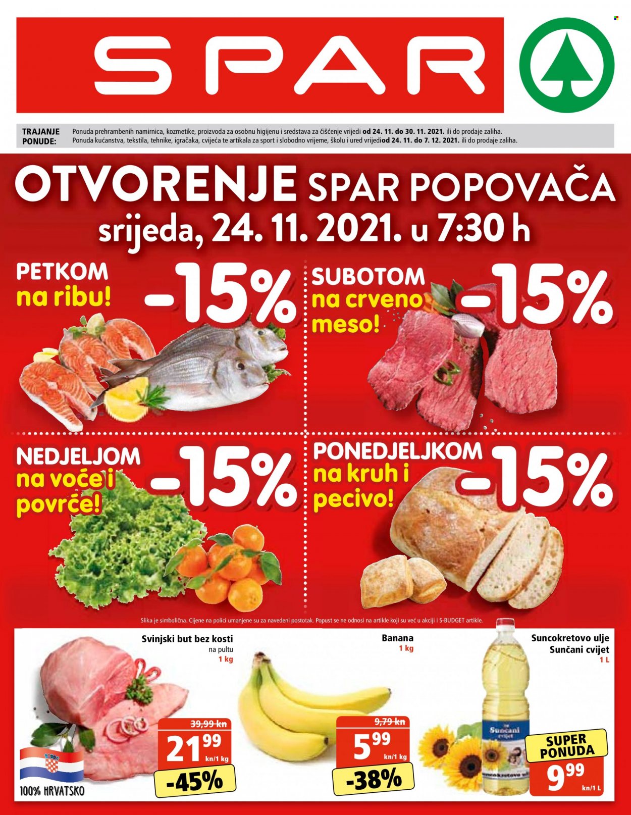 SPAR katalog - 24.11.2021. - 30.11.2021. Stranica 1