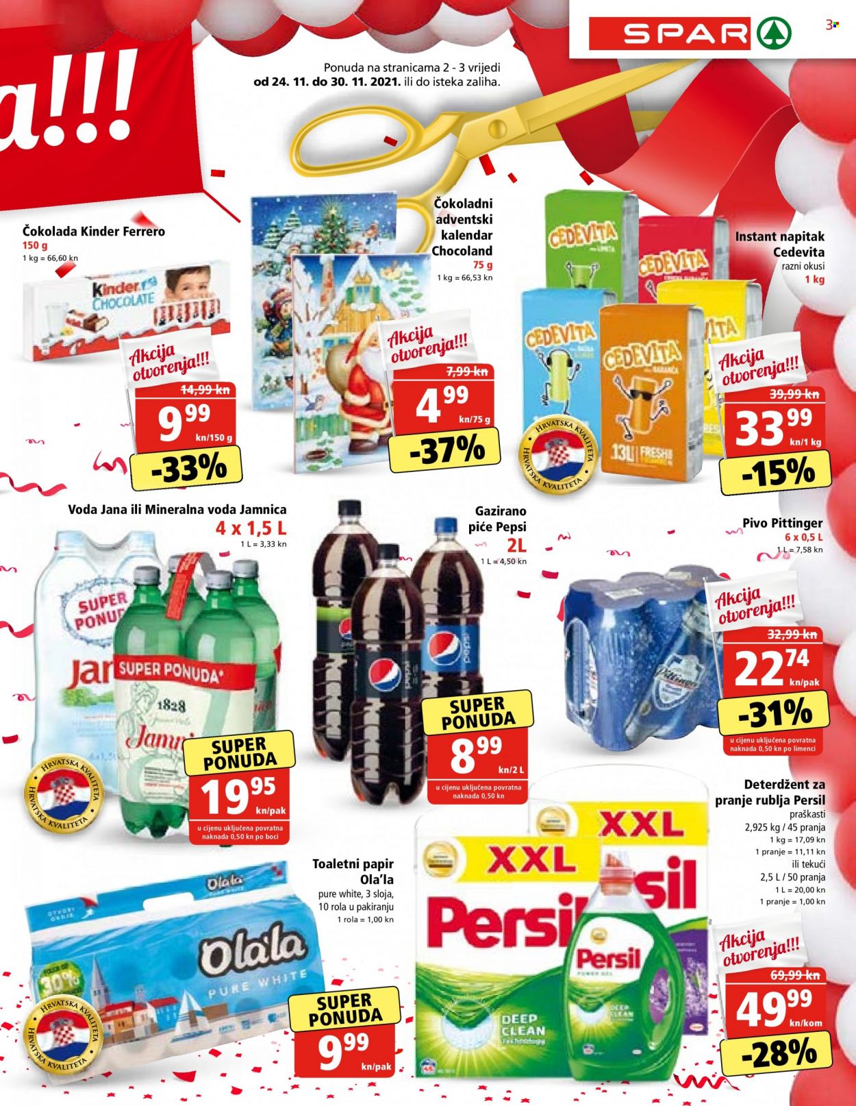 SPAR katalog - 24.11.2021. - 30.11.2021. Stranica 3