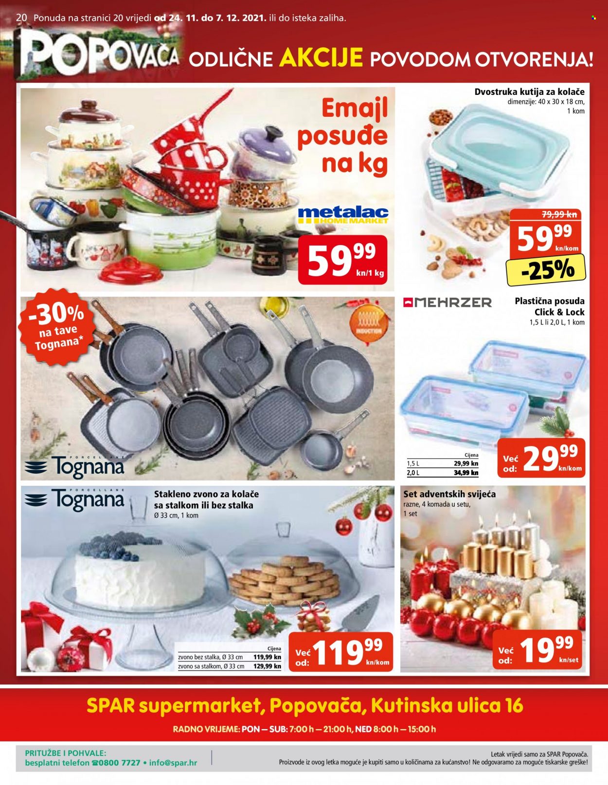 SPAR katalog - 24.11.2021. - 30.11.2021. Stranica 20