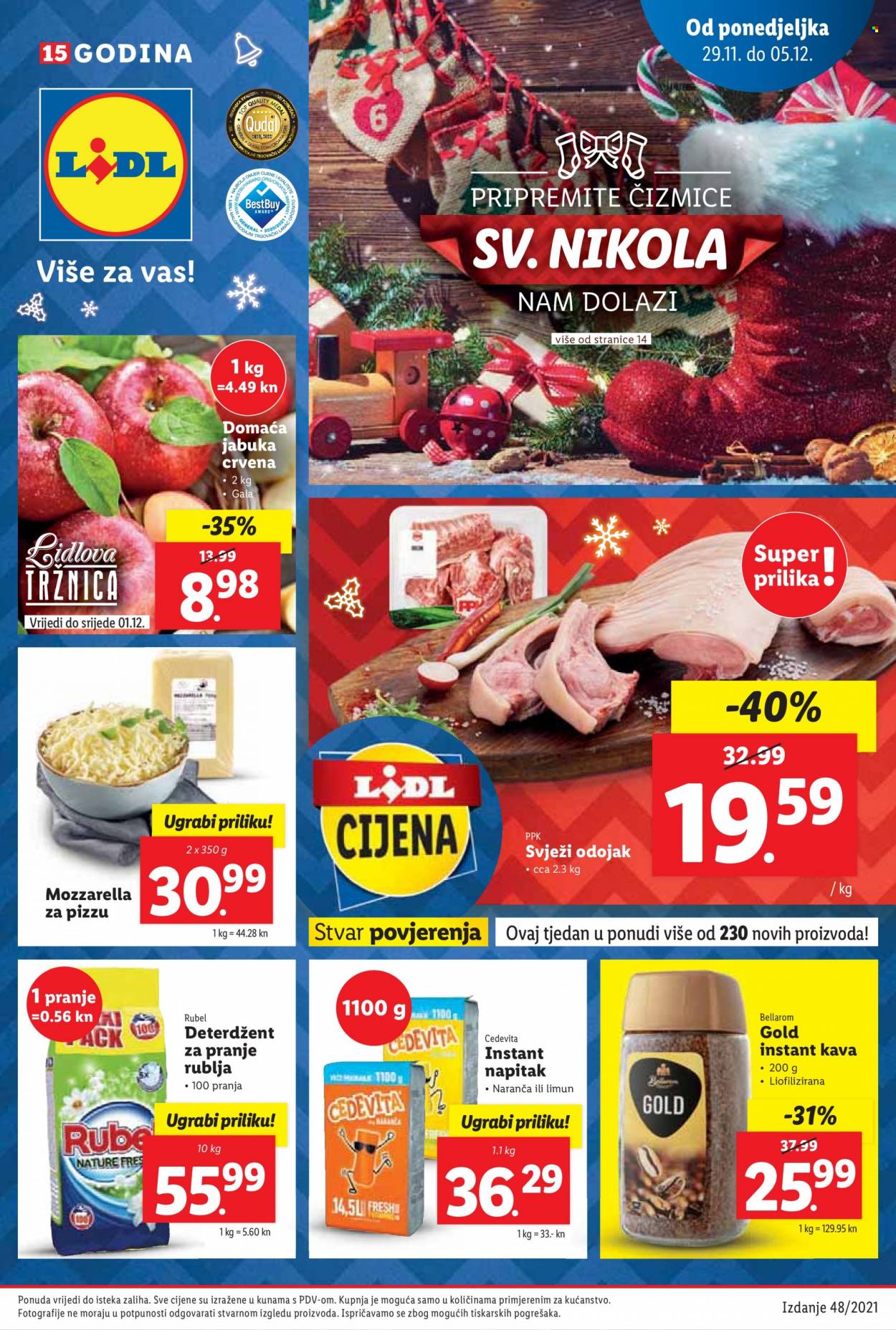 Lidl katalog - 29.11.2021. - 05.12.2021. Stranica 1