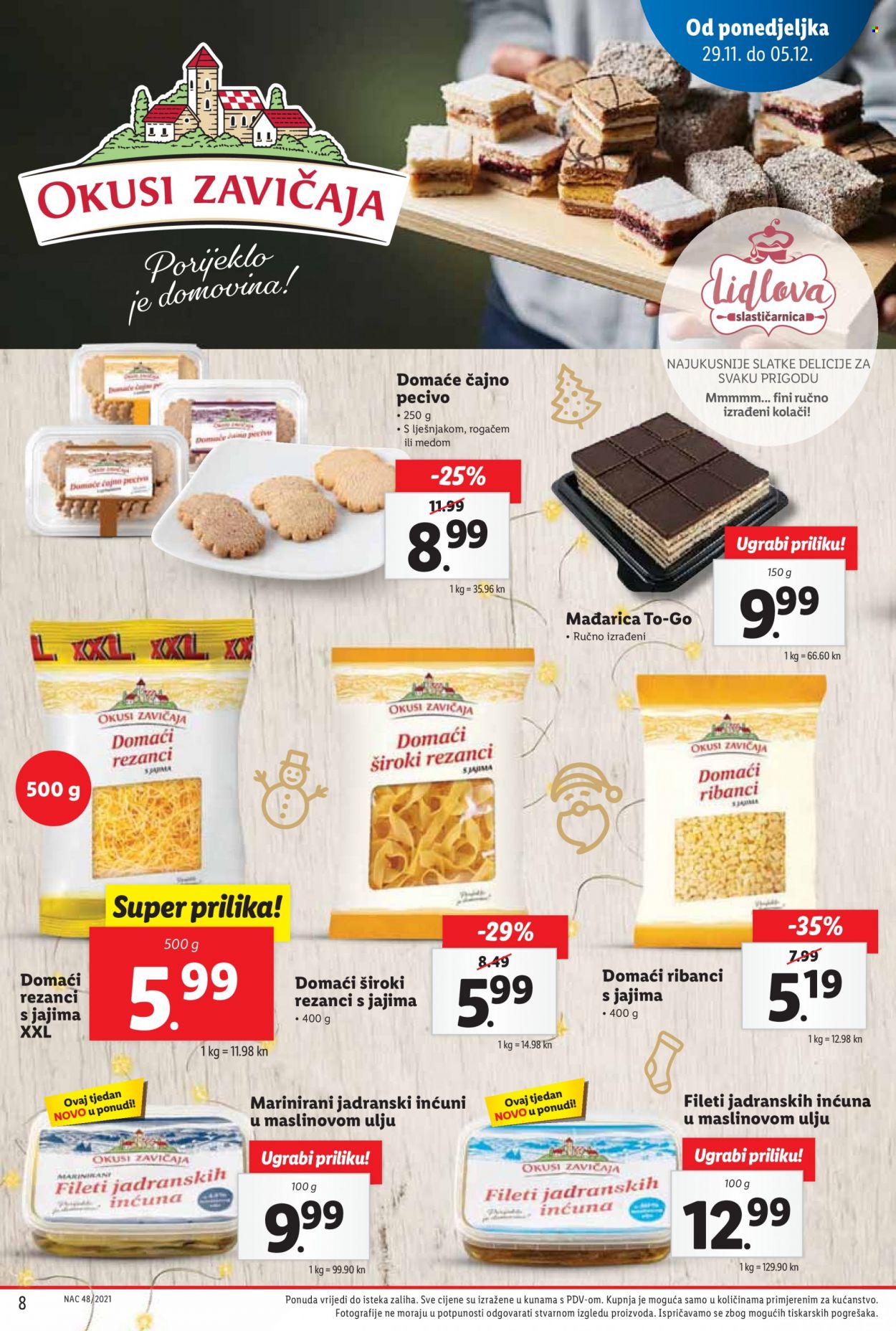 Lidl katalog - 29.11.2021. - 05.12.2021. Stranica 8