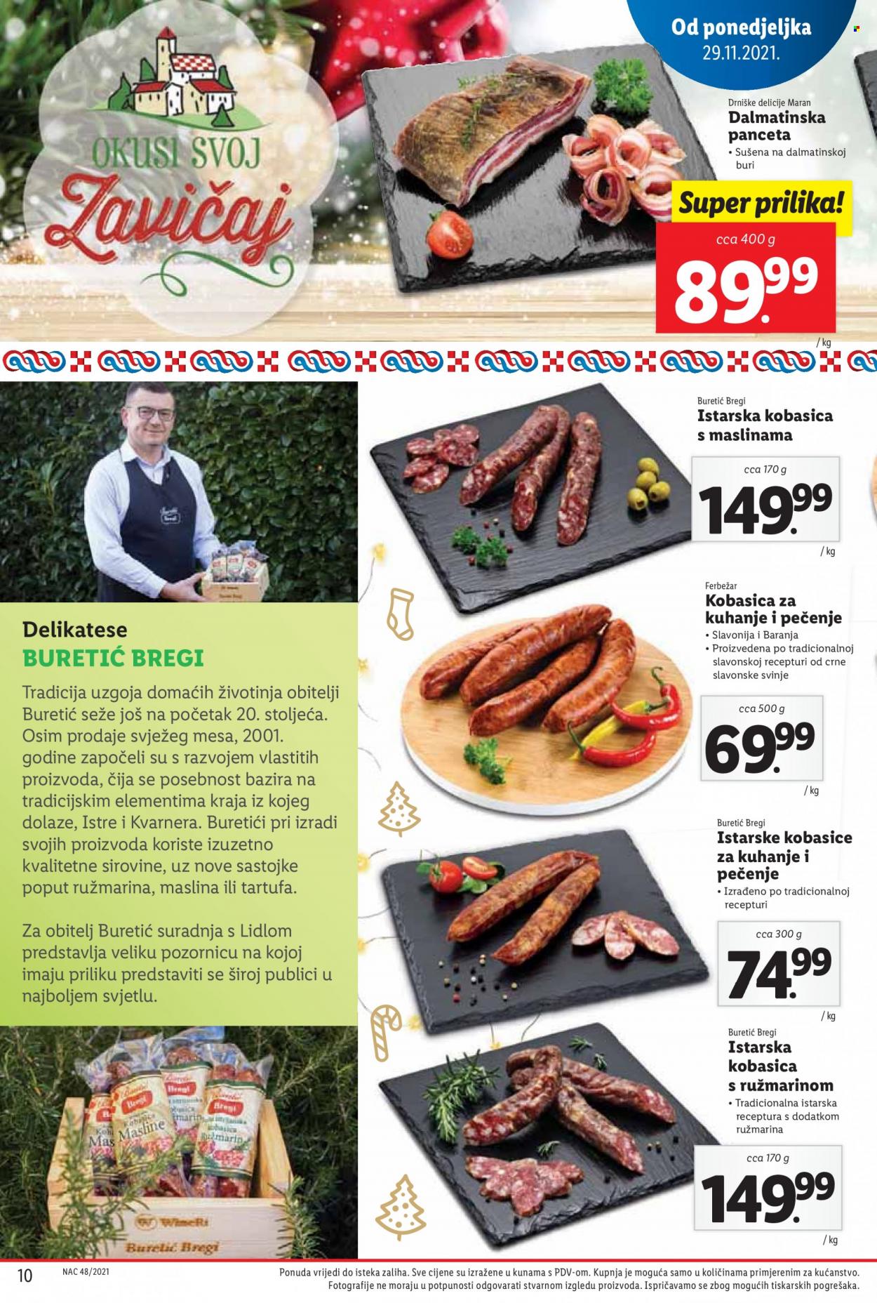 Lidl katalog - 29.11.2021. - 05.12.2021. Stranica 10