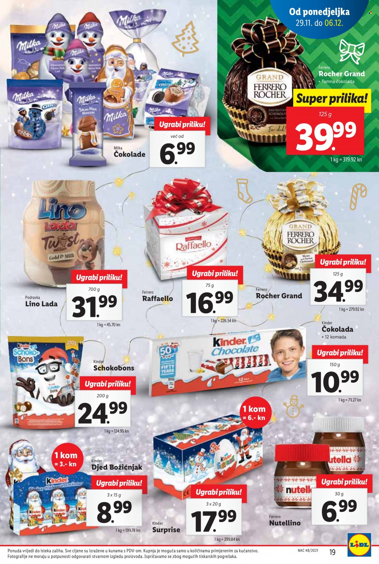 Lidl katalog - 29.11.2021. - 05.12.2021. Stranica 19