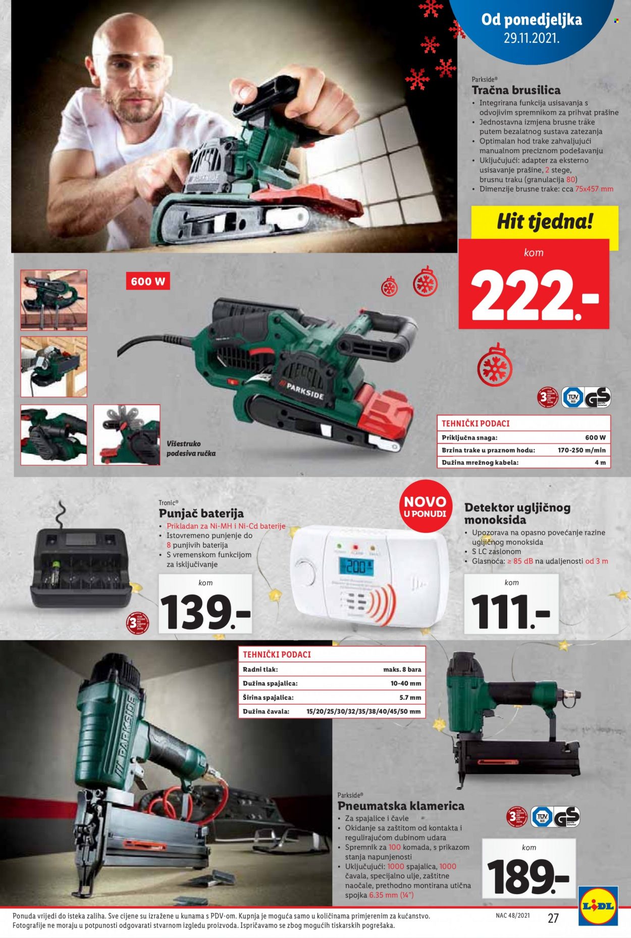 Lidl katalog - 29.11.2021. - 05.12.2021. Stranica 27