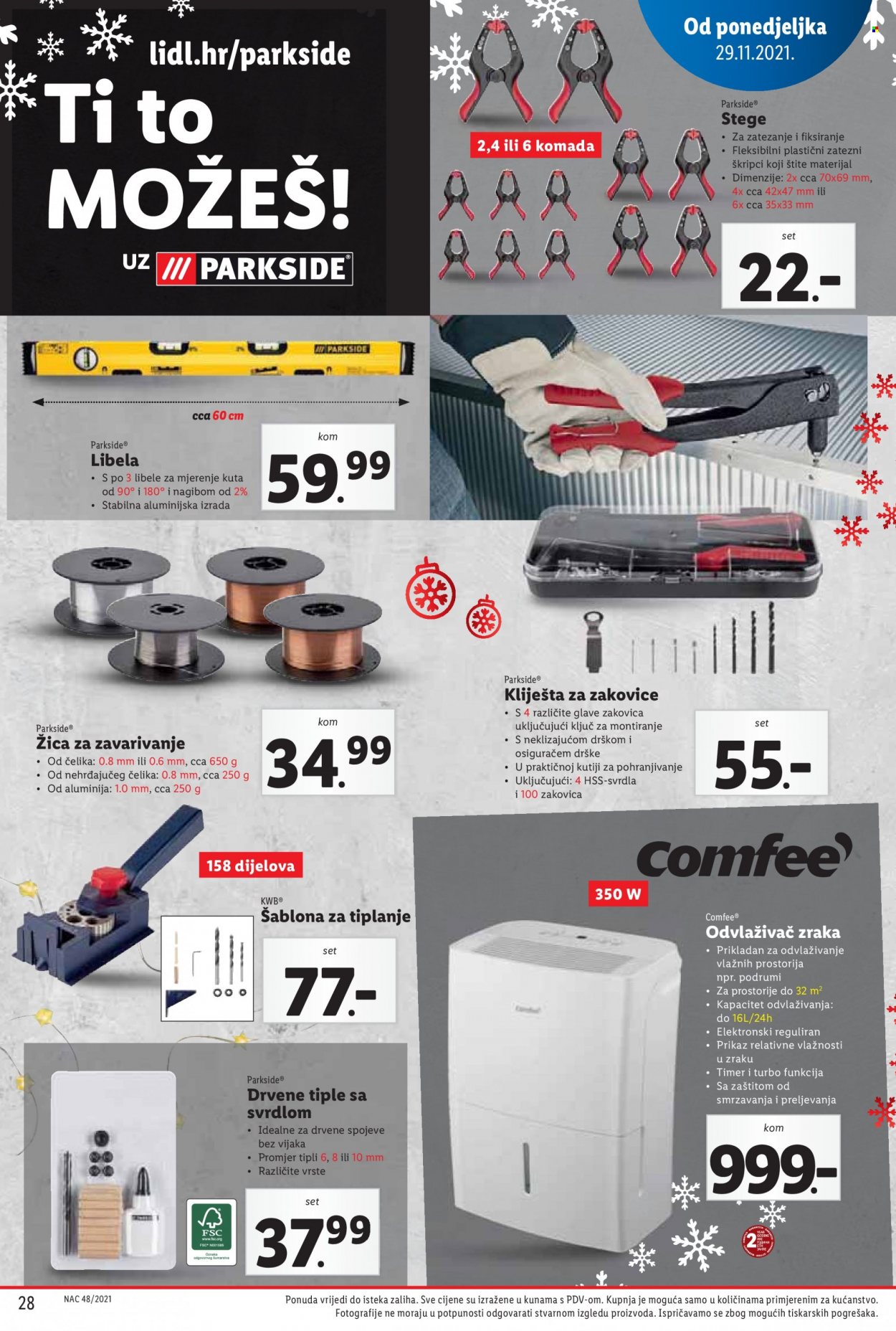 Lidl katalog - 29.11.2021. - 05.12.2021. Stranica 28