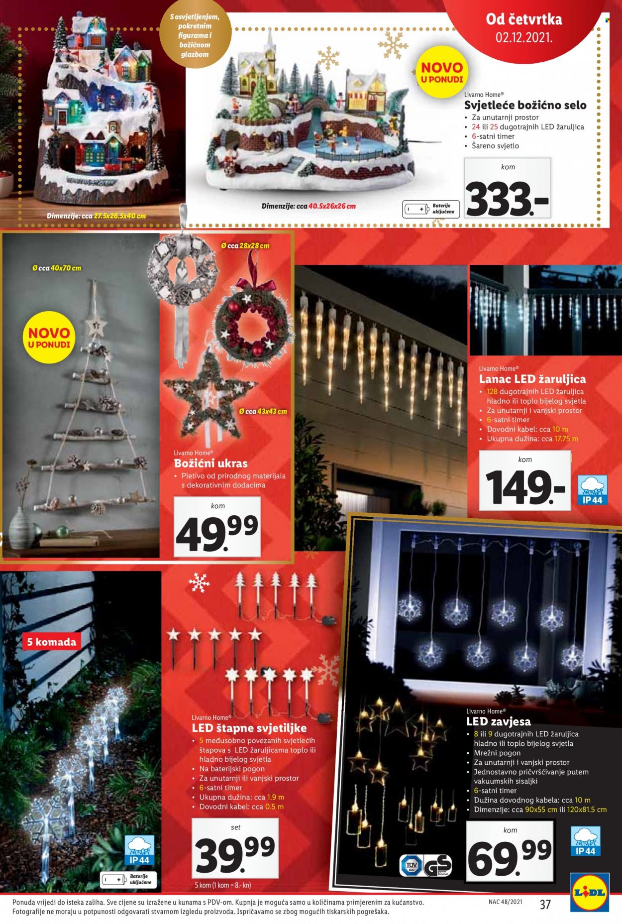 Lidl katalog - 29.11.2021. - 05.12.2021. Stranica 37