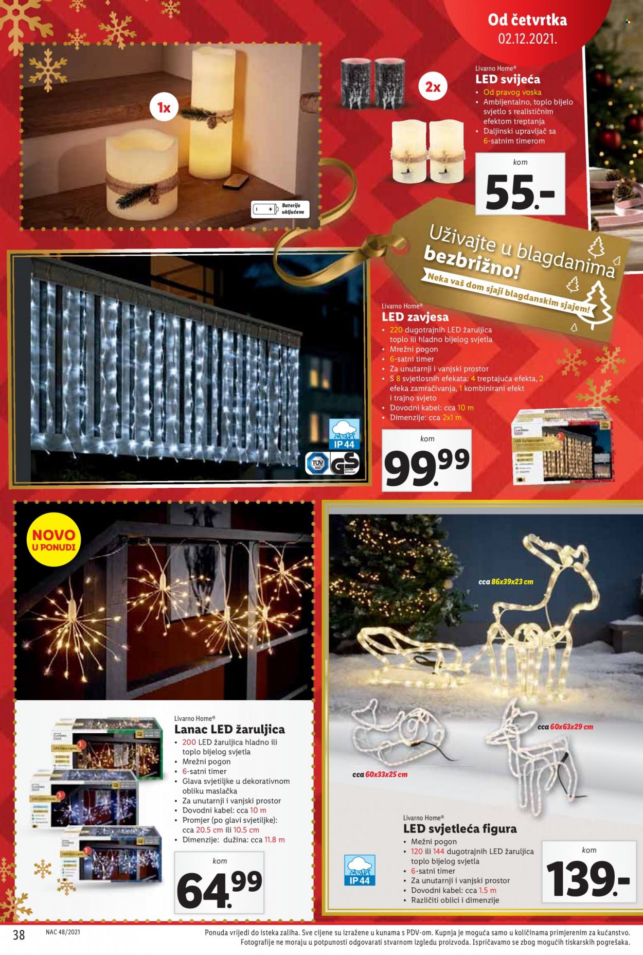 Lidl katalog - 29.11.2021. - 05.12.2021. Stranica 38