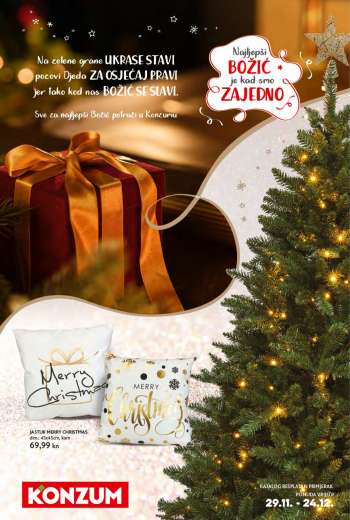 Konzum katalog - 29.11.2021. - 24.12.2021.
