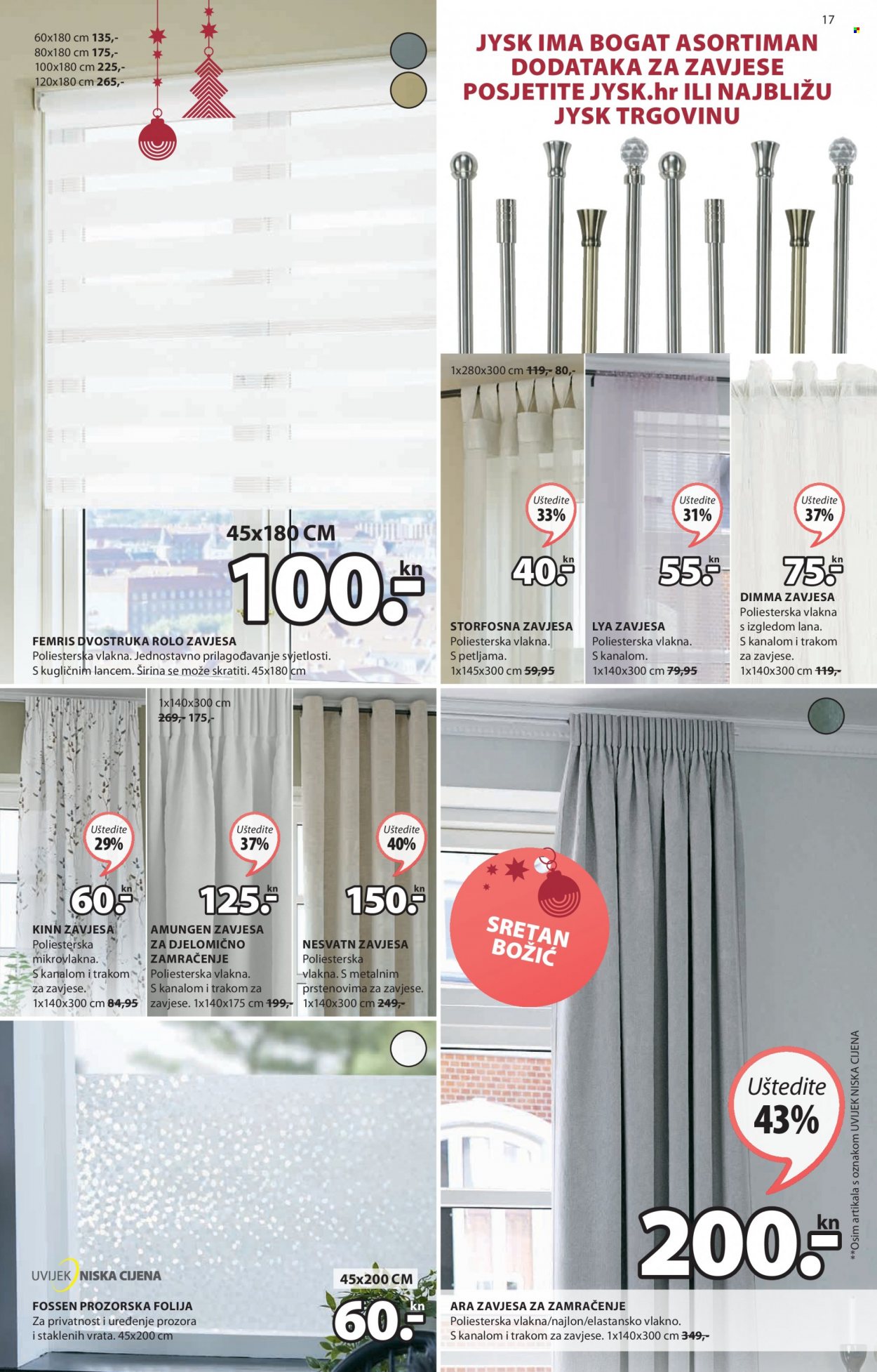 JYSK katalog - 29.11.2021. - 15.12.2021. Stranica 17