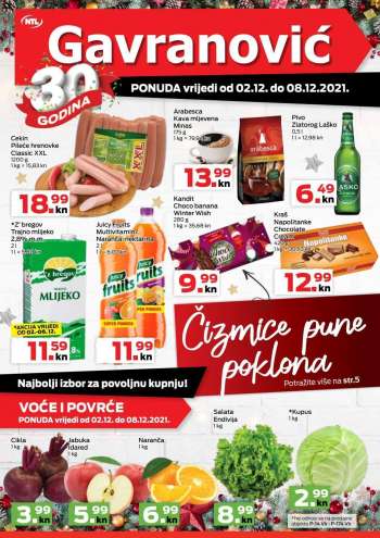 Gavranović katalog - 02.12.2021. - 08.12.2021.