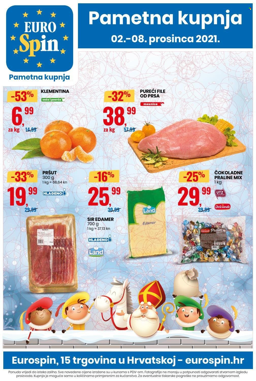 Eurospin katalog - 02.12.2021. - 08.12.2021. Stranica 1