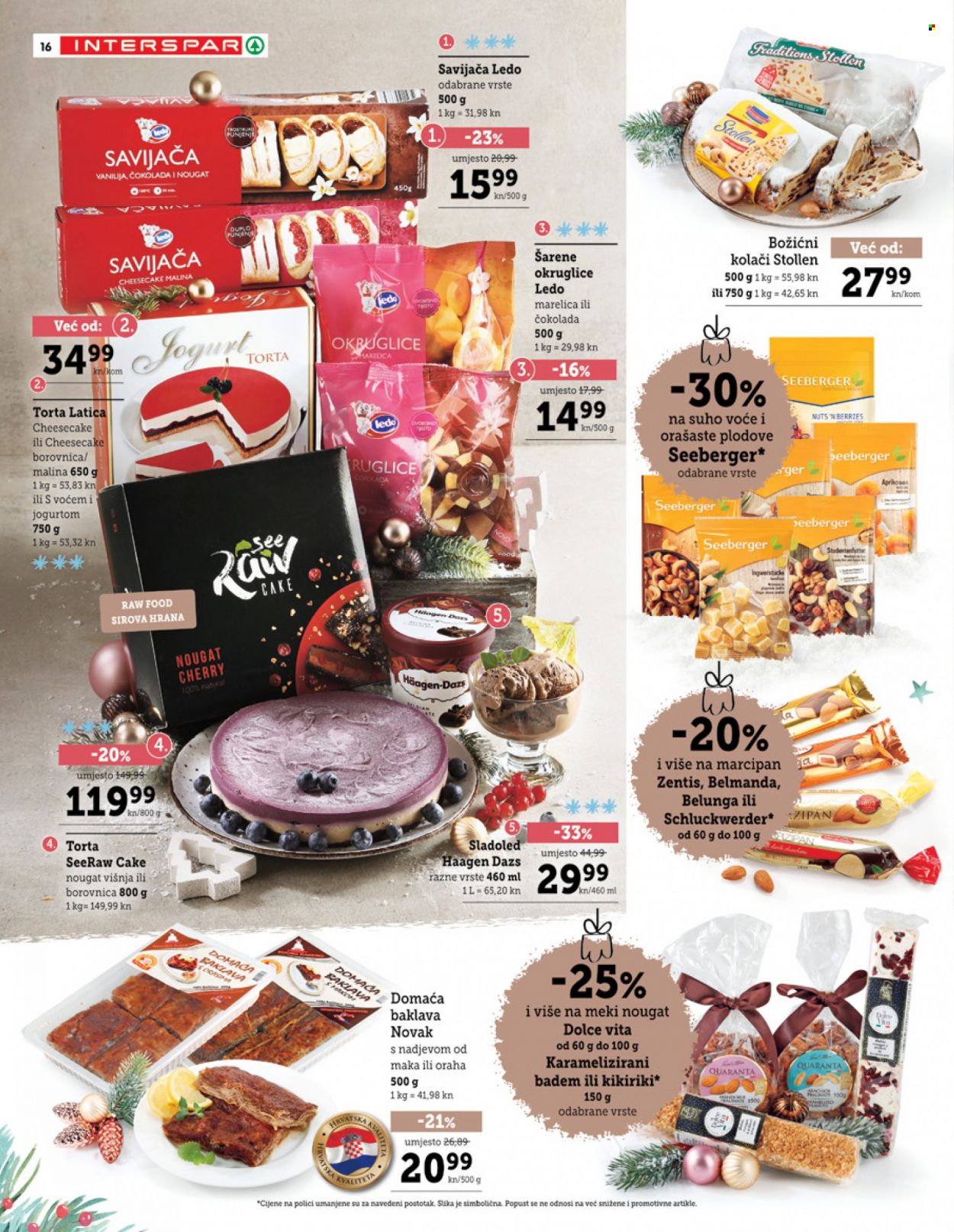 INTERSPAR katalog - 02.12.2021. - 31.12.2021. Stranica 16
