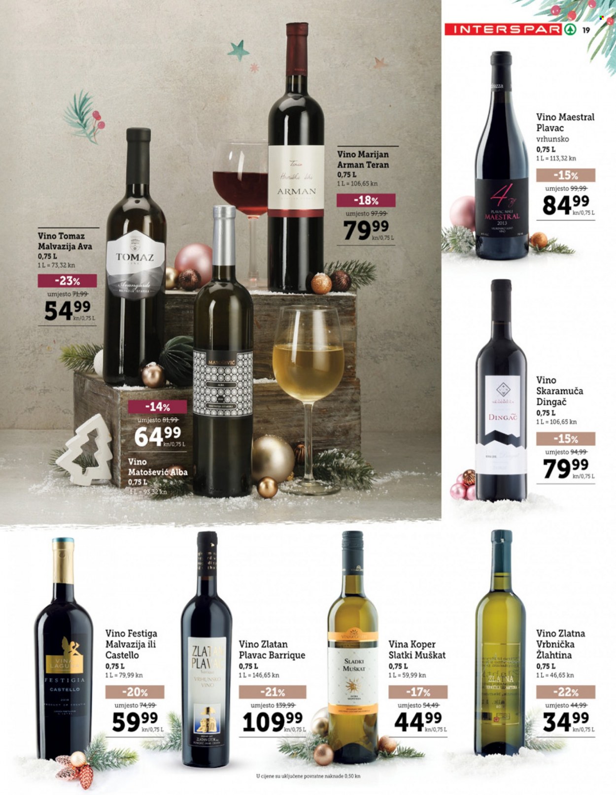 INTERSPAR katalog - 02.12.2021. - 31.12.2021. Stranica 19