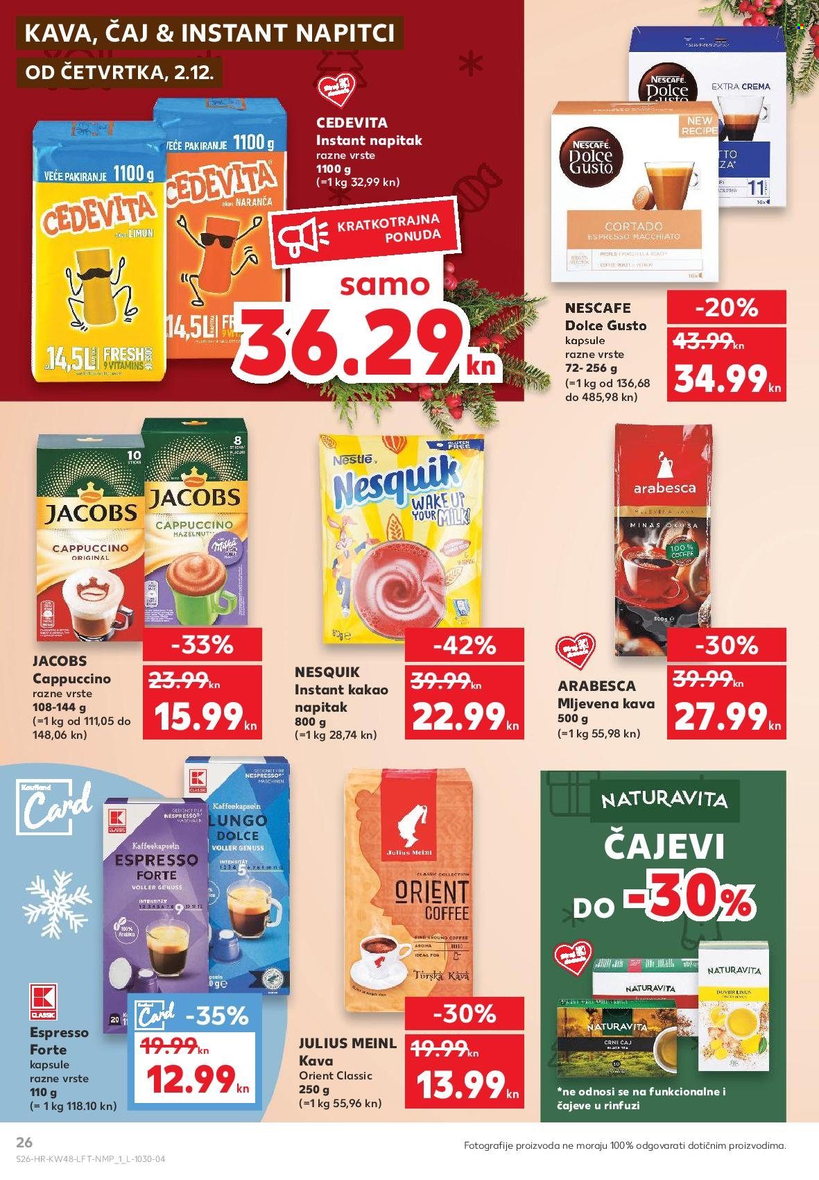 Kaufland katalog - 02.12.2021. - 08.12.2021. Stranica 26