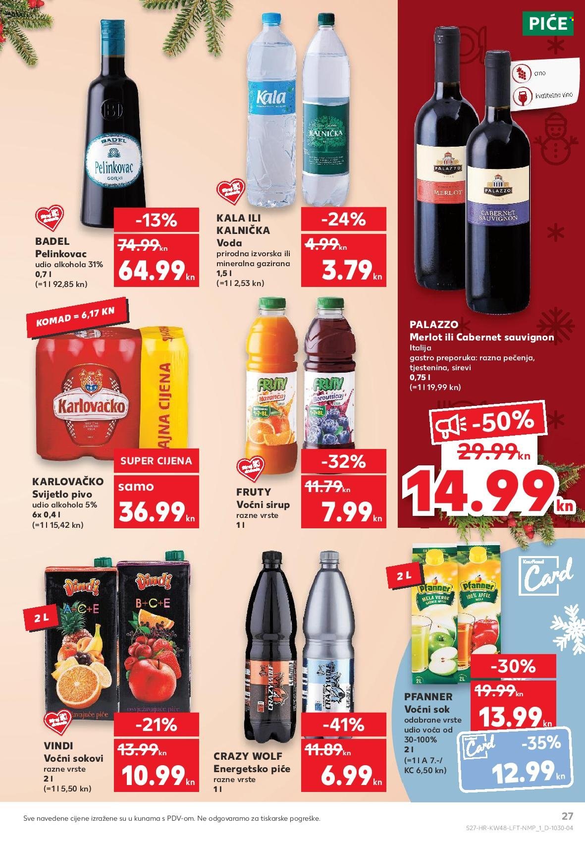 Kaufland katalog - 02.12.2021. - 08.12.2021. Stranica 27