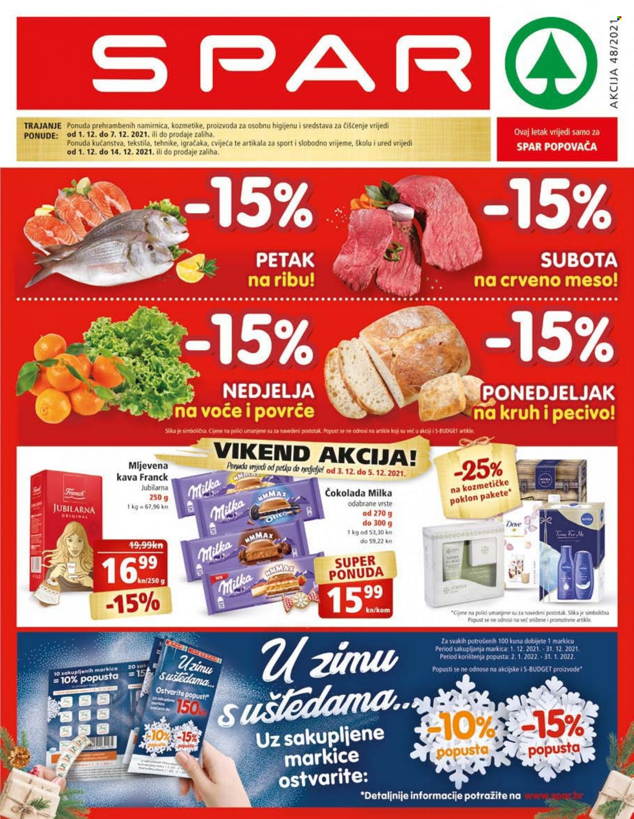 SPAR katalog - 01.12.2021. - 07.12.2021. Stranica 1
