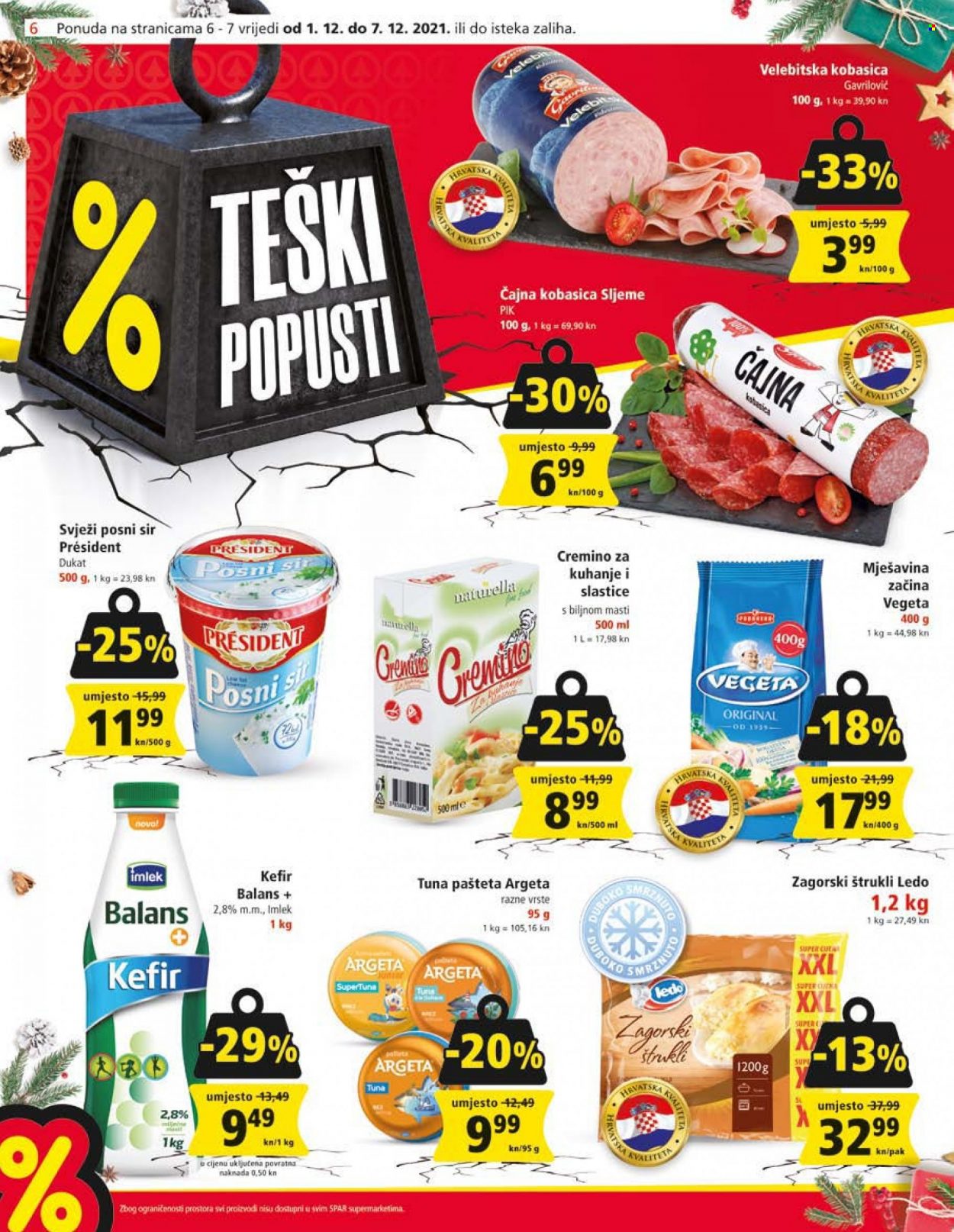 SPAR katalog - 01.12.2021. - 07.12.2021. Stranica 6