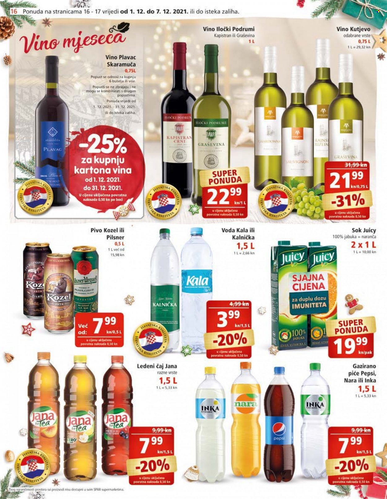 SPAR katalog - 01.12.2021. - 07.12.2021. Stranica 16