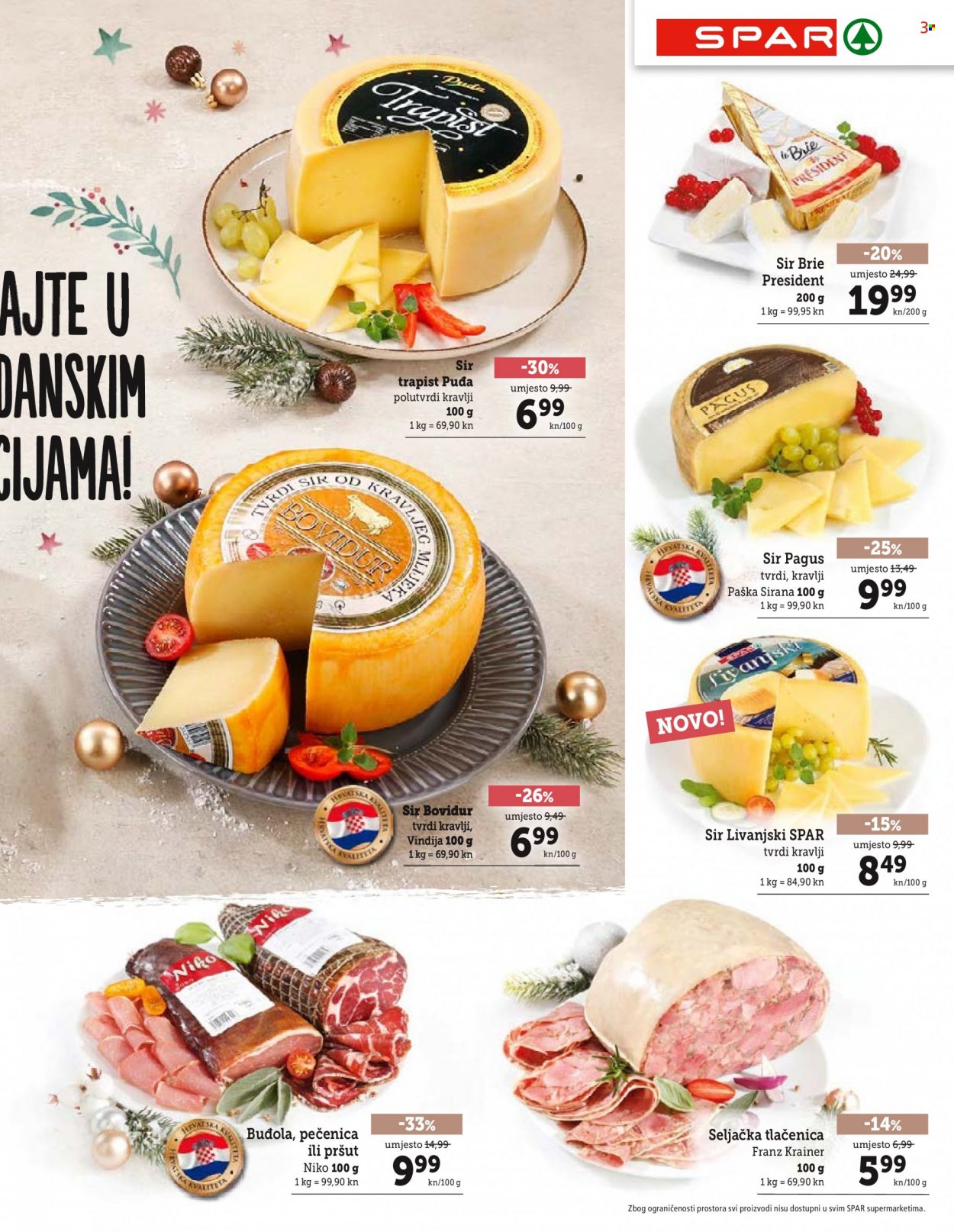 SPAR katalog - 01.12.2021. - 07.12.2021. Stranica 3