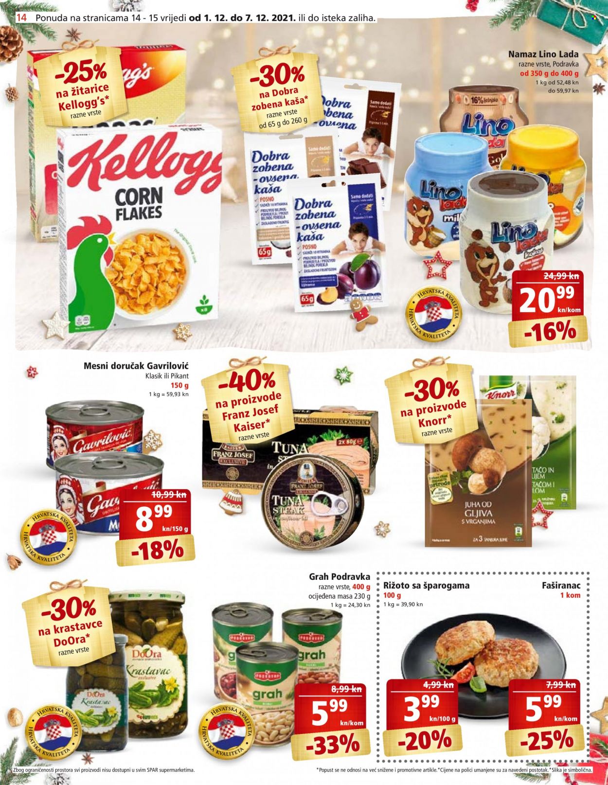 SPAR katalog - 01.12.2021. - 07.12.2021. Stranica 14