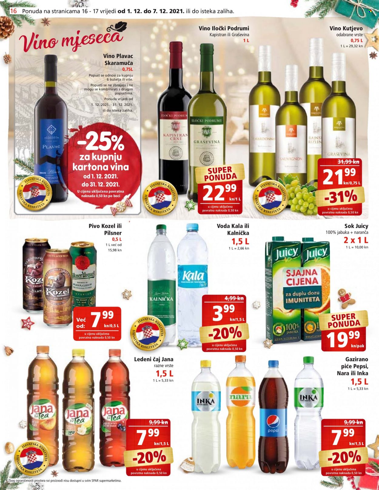 SPAR katalog - 01.12.2021. - 07.12.2021. Stranica 16