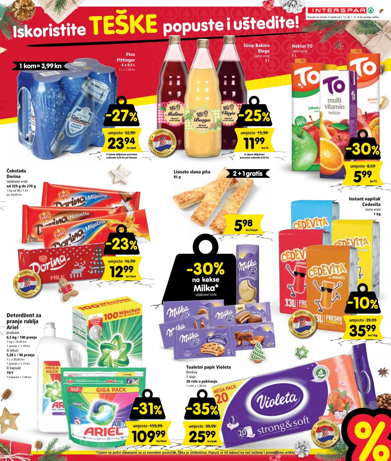INTERSPAR katalog - 01.12.2021. - 07.12.2021. Stranica 3
