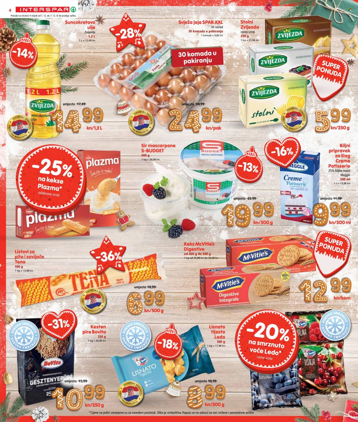 INTERSPAR katalog - 01.12.2021. - 07.12.2021. Stranica 4