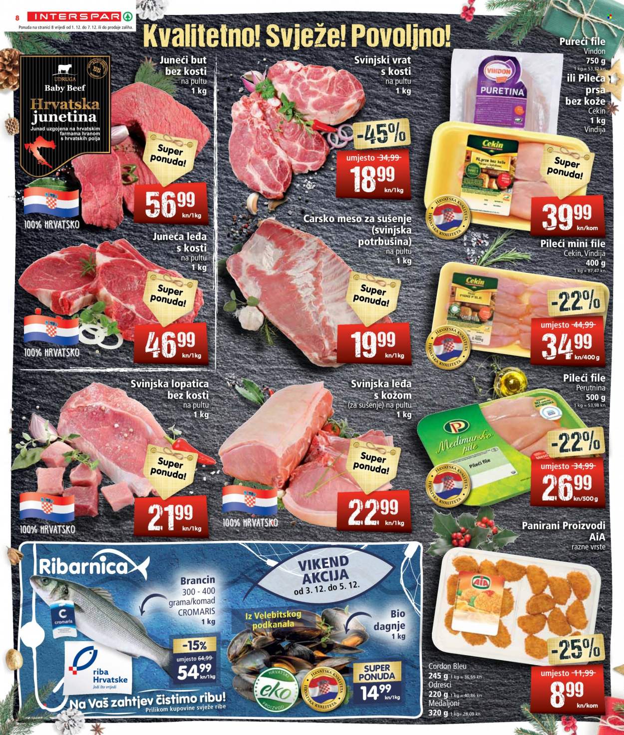 INTERSPAR katalog - 01.12.2021. - 07.12.2021. Stranica 8
